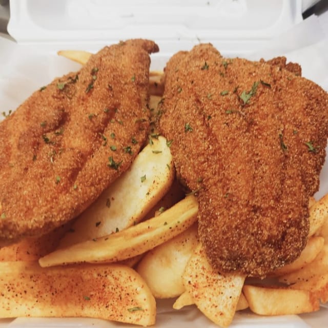Loaded Catfish Meal.