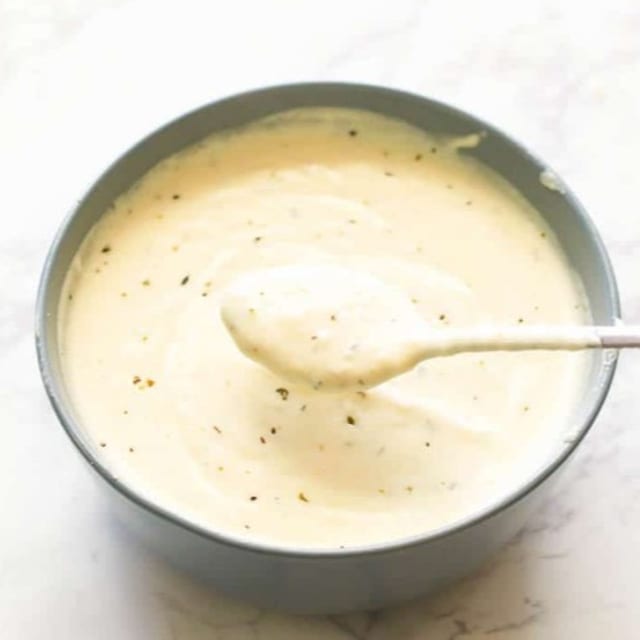 Alfredo Sauce Side.